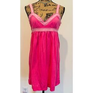 Victoria's Secret PINK Womens Sundress Halter Cotton Dress Size Small